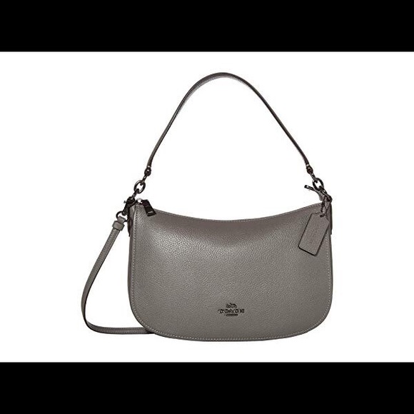 1 Coach handbag1 pair coach heels
